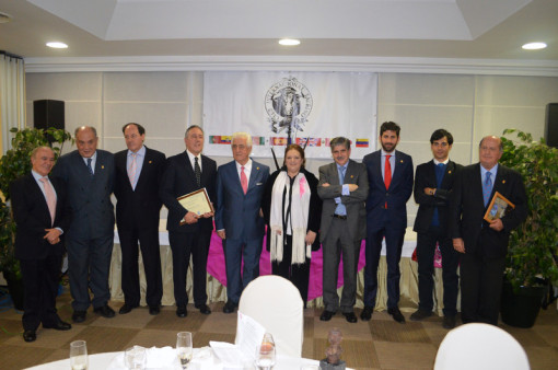 Cena homenaje a D. santiago Martín "El Viti" y al programa "Tendido Cero" de TVE